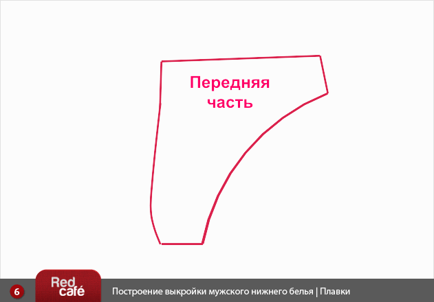 Построение выкройки мужского нижнего белья - боксеры, плавки | RedCafe.ru