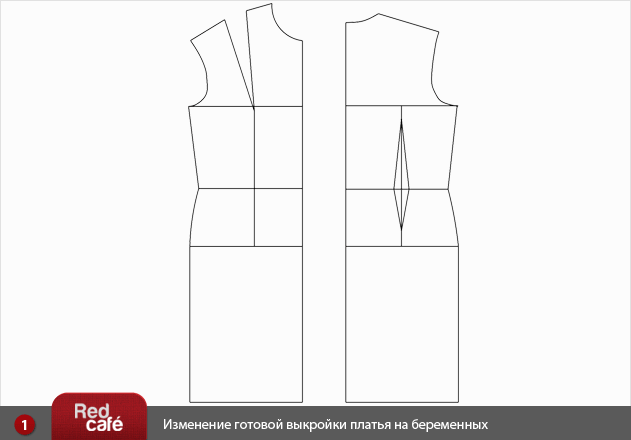Моделирование женского платья на беременных | RedCafe.ru