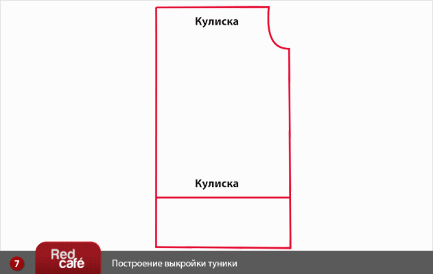 Построение выкройки туники | RedCafe.ru
